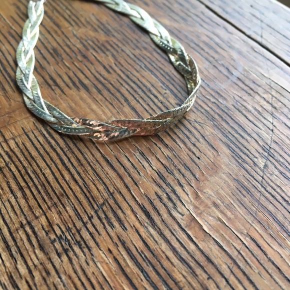 925 Sterling Silver Twisted Braided Bracelet - Picture 6 of 6